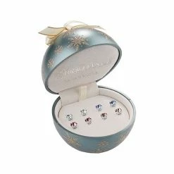 Brilliance Crystal Stud Earring Set In Ornament Gift Box
