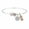 Brilliance Two-Tone "Mother Daughter" Crystal Charm Bracelet -Brilliance Shop unnamed file 1021