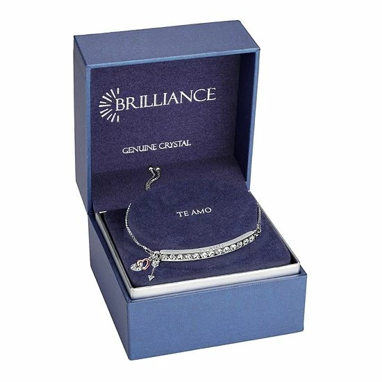Brilliance "Te Amo" Crystal Adjustable Bracelet 4 Brilliance "Te Amo" Crystal Adjustable Bracelet - Image 2