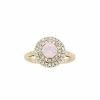 Brilliance Simulated Rosewater Opal Crystal Double Halo Ring -Brilliance Shop unnamed file 1053