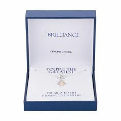 Brilliance "You're The Greatest" Two-Tone Infinity Heart Pendant Necklace -Brilliance Shop unnamed file 1081