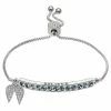 Brilliance Fine Silver Plated "Believe" Blue Crystal Bracelet -Brilliance Shop unnamed file 1108