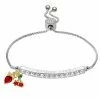 Brilliance Two Tone "ENJOY LIFE" Crystal Adjustable Bar Bracelet -Brilliance Shop unnamed file 1125