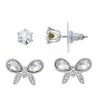 Brilliance Silver Tone Butterfly & Crystal Stud Duo Earring Set -Brilliance Shop unnamed file 1147