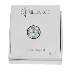 Brilliance Multi Blue Crystal Signet Ring -Brilliance Shop unnamed file 1181