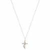Brilliance Brass And 14K Gold Plated Cross Pendant Necklace -Brilliance Shop unnamed file 1194