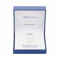 Brilliance Brass Open Heart Pendant Necklace -Brilliance Shop unnamed file 1214