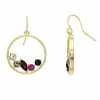 Brilliance Gold Tone Open Circle Multicolor Crystal Drop Earrings -Brilliance Shop unnamed file 1252