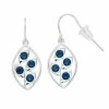 Brilliance Marquise Crystal Drop Earrings Silver Tone Blue -Brilliance Shop unnamed file 1264