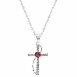 Brilliance Crystal Birthstone Cross Necklace March 17 Brilliance Crystal Birthstone Cross Necklace March -Brilliance Shop unnamed file 181