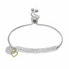 Brilliance Two Tone Crystal "Forever Friends" Adjustable Bracelet 1 Brilliance Two Tone Crystal "Forever Friends" Adjustable Bracelet -Brilliance Shop unnamed file 182