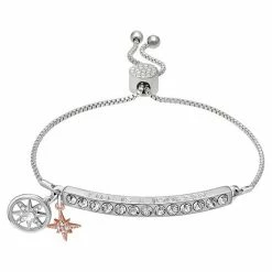 Brilliance "Life Is A Journey" Adjustable Bracelet Two Tone Rose Clear 9 Brilliance "Life Is A Journey" Adjustable Bracelet Two Tone Rose Clear -Brilliance Shop unnamed file 199