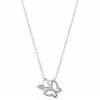 Brilliance Crystal Double Butterfly Necklace