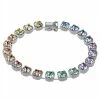 Brilliance Crystal Tennis Bracelet Gold Tone Multi -Brilliance Shop unnamed file 302