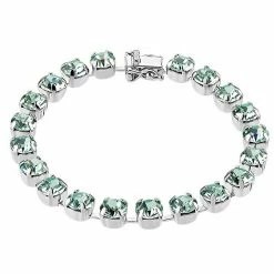 Brilliance Crystal Tennis Bracelet Gold Tone Multi -Brilliance Shop unnamed file 307
