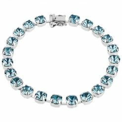 Brilliance Crystal Tennis Bracelet Gold Tone Multi -Brilliance Shop unnamed file 309