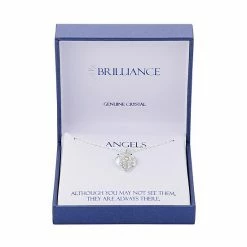 Brilliance Two Tone Preciosa Crystal Heart & Wing Necklace -Brilliance Shop unnamed file 337