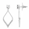 Brilliance Silver Tone Marquise Crystal Drop Earrings -Brilliance Shop unnamed file 373