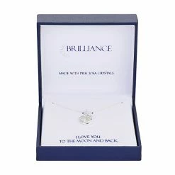 Brilliance Preciosa Crystal Moon & Heart Necklace -Brilliance Shop unnamed file 387