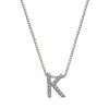 Brilliance Silver Plated Crystal Initial Pendant Silver Tone U -Brilliance Shop unnamed file 389