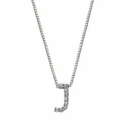Brilliance Silver Plated Crystal Initial Pendant Silver Tone U -Brilliance Shop unnamed file 398