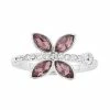 Brilliance Purple Crystal & Silver Tone Butterfly Ring -Brilliance Shop unnamed file 435