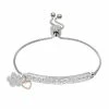 Brilliance Two Tone Crystal "Dog Mom" Adjustable Bracelet 2 Brilliance Two Tone Crystal "Dog Mom" Adjustable Bracelet -Brilliance Shop unnamed file 574