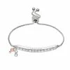 Brilliance Two-Tone Silver Plated "Sister" Crystal Bar Infinity & Heart Charm Adjustable Bracelet -Brilliance Shop unnamed file 577