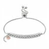 Brilliance "Love You To The Moon" Adjustable Bracelet Two Tone Rose Clear 1 Brilliance "Love You To The Moon" Adjustable Bracelet Two Tone Rose Clear -Brilliance Shop unnamed file 580