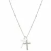 Brilliance Preciosa Crystal Double Cross Beaded Necklace -Brilliance Shop unnamed file 626