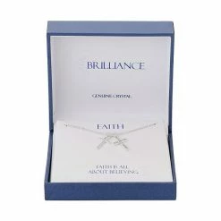 Brilliance Preciosa Crystal Double Cross Beaded Necklace -Brilliance Shop unnamed file 628