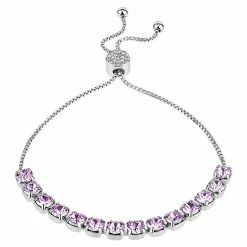 Brilliance Crystal Row Adjustable Bracelet Smoked Sapphire -Brilliance Shop unnamed file 64