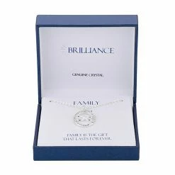 Brilliance Infinity Necklace Silver Tone -Brilliance Shop unnamed file 675