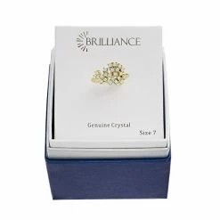 Brilliance Simulated White Opal Crystal Cluster Ring -Brilliance Shop unnamed file 683