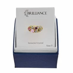 Brilliance Pink & White Crystal Cluster Ring -Brilliance Shop unnamed file 699