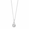 Brilliance Crystal Oval Teardrop Pendant Necklace Silver Tone Violet -Brilliance Shop unnamed file 789