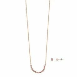 Brilliance Crystal Necklace & Stud Earring Set Yellow -Brilliance Shop unnamed file 827