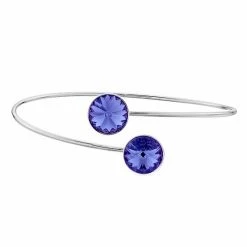 Brilliance Crystal Cuff Bracelet Blue -Brilliance Shop unnamed file 831