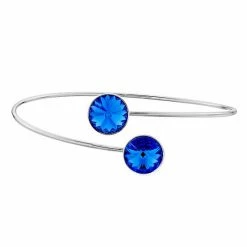 Brilliance Crystal Cuff Bracelet Blue -Brilliance Shop unnamed file 832