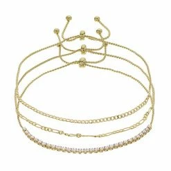 Brilliance Crystal Bracelet Trio Set Silver Tone Pink 25 Brilliance Crystal Bracelet Trio Set Silver Tone Pink -Brilliance Shop unnamed file 883