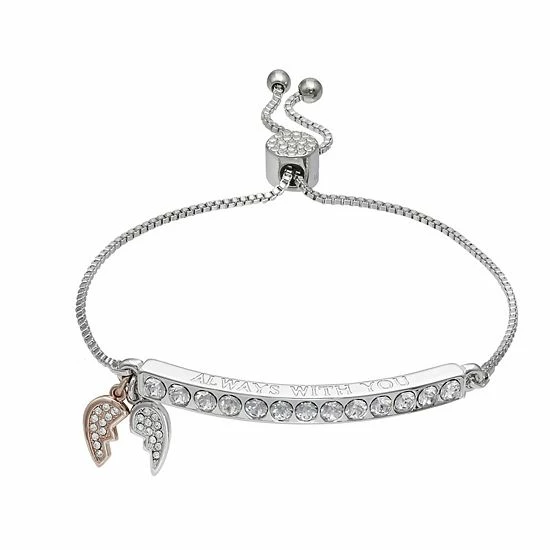 Brilliance "Always With You" Crystal Adjustable Bracelet 3 Brilliance "Always With You" Crystal Adjustable Bracelet