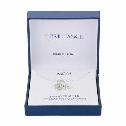Brilliance Crystal Two-Tone "Mom" Heart Necklace 8 Brilliance Crystal Two-Tone "Mom" Heart Necklace -Brilliance Shop unnamed file 938