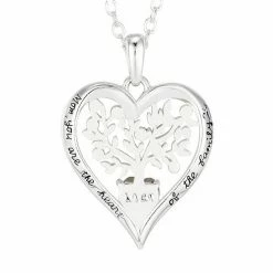 Brilliance Preciosa Crystal Family Tree Heart Necklace Two Tone -Brilliance Shop unnamed file 944