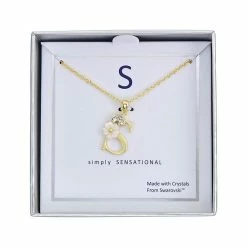 Brilliance Mother-of-Pearl Flower Initial Pendant Necklace 32 Brilliance Mother-of-Pearl Flower Initial Pendant Necklace -Brilliance Shop unnamed file 976